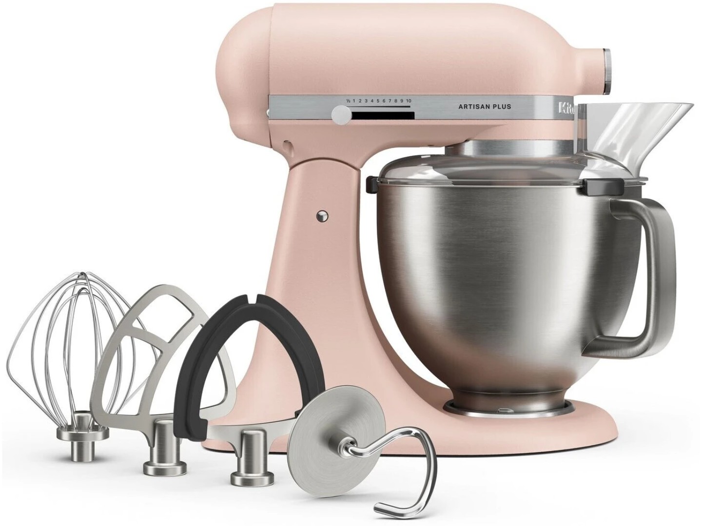 Планетарний міксер KitchenAid Artisan Plus 4.7 л (5KSM50PKVEFT) — фото 4